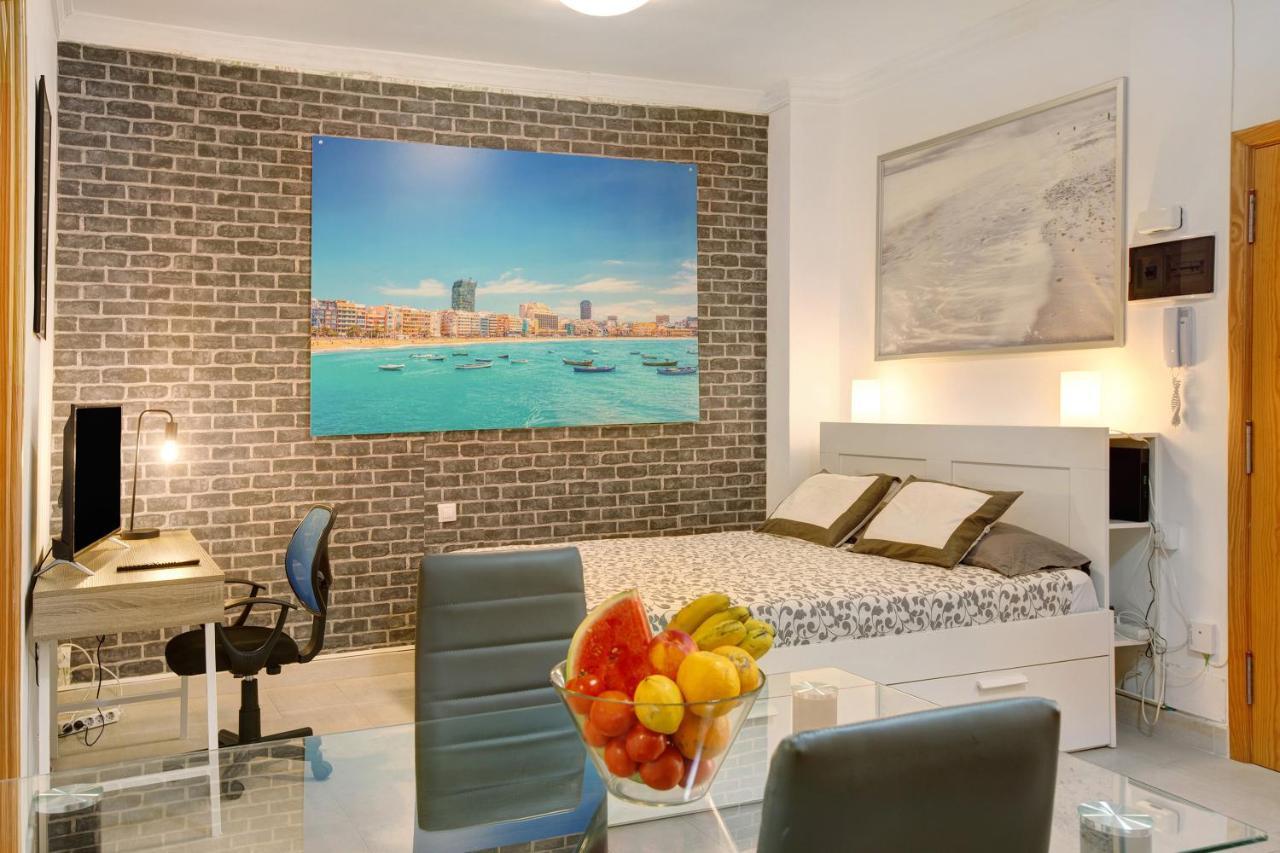 Beach Studio Apartment Canteras ลาสปัลมาส เด กรานคานาเรีย ภายนอก รูปภาพ