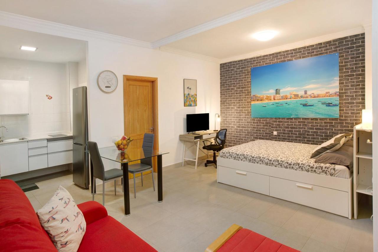 Beach Studio Apartment Canteras ลาสปัลมาส เด กรานคานาเรีย ภายนอก รูปภาพ